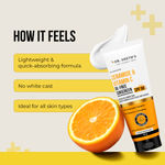 Buy Dr. Sheth's Ceramide & Vitamin C Oil-Free Sunscreen SPF 50+ PA++++ |In-Vivo Tested | For Healthy & Bright Skin | Lightweight & Non Greasy | For UVA/UVB & Blue Light & IR Protection | No white cast | For Oily Skin | For Men & Women | 50 gm - Purplle