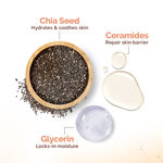 Buy Mamaearth Chia Oil-Free Face Wash with Chia Seed & Ceramides for Normal to Oily Skin 100 ml |hydrated glow| Co-Created with Dermats | Strengthens Skin's Natural Barrier | OilFree Formula | Cleanses Deeply| Fragrance&Soap Free - Purplle