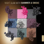 Buy Lakme Ultimte Glam Eyeshadow, 9 shades, Intense Payoff, Easy to blend, Evening Glam 11.7 gm - Purplle