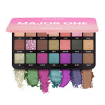 Buy Swiss Beauty Major One Eyeshadow Palette with 21 Highly blendable shades | Blend of Mattes, Metallics and Shimmers | 01 (20 gm) - Purplle