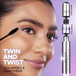 Buy Hilary Rhoda Twin Twister Mascara | Volumises & Lengthens | Waterproof & Smudge-Proof Formula | Enhances Curl & Clump-Free | Highly Pigmented - 12 ml - Purplle