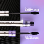 Buy Hilary Rhoda Twin Twister Mascara | Volumises & Lengthens | Waterproof & Smudge-Proof Formula | Enhances Curl & Clump-Free | Highly Pigmented - 12 ml - Purplle