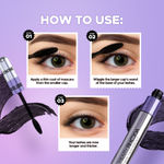 Buy Hilary Rhoda Twin Twister Mascara | Volumises & Lengthens | Waterproof & Smudge-Proof Formula | Enhances Curl & Clump-Free | Highly Pigmented - 12 ml - Purplle