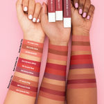 Buy Hilary Rhoda Matte Trio Lipstick | Matte Finish & Long Lasting Lipstick | Pack of 3 Lipsticks | Highly Pigmented & Glides Smoothly | Vegan & Cruelty-Free -3g x 3U (Nude-Mood Trio - Shade 2) - Purplle