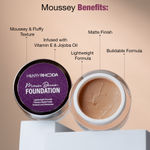 Buy Hilary Rhoda Mousse Dream Foundation | Lightweight & Buildable Foundation | Mousse Long Lasting & Flawless Matte Finish Foundation - 25 gm (Natural | Shade 03) - Purplle