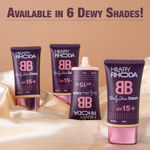 Buy Hilary Rhoda BB Daily Wear Cream with SPF 15 | Infused with Wheat Germ Oil & Jojoba Seed Oil | Weightless Formula | Hides Blemishes, Dark Spots & Pigmentation 40 ml(Nude Beige - Shade 3) - Purplle