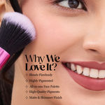 Buy Hilary Rhoda More Than Basic Face Palette | Face Palette with Blushes, Shimmer Highlighters & Eyeshadows | Highly Pigmented & Long Lasting Face Palette |10.5 gm (Pinkalicious) - Purplle