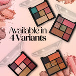 Buy Hilary Rhoda More Than Basic Face Palette | Face Palette with Blushes, Shimmer Highlighters & Eyeshadows | Highly Pigmented & Long Lasting Face Palette |10.5 gm (Pinkalicious) - Purplle