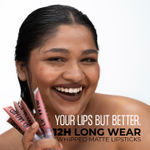 Buy Fae Beauty Lip Whip 12H Matte Liquid Lipstick | Long Wear | Non Drying | Soft Mousse Smudgeproof Formula | Vegan | Enriched with Vitamin E and Cherry Coffee - Cherry - 10 ml - 10 ml - Purplle