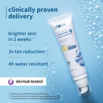 Buy Plum 2% Niacinamide Sunscreen SPF 50 PA+++ With Rice Water | 4 Hrs Water Resistance | 3x Tan Reduction & Brightens | No White Cast, Lightweight, Non-Sticky | Dermatologically Tested | All Skin Types | Women & Men | 100% Vegan |80 gm - 80 gm - Purplle