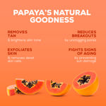 Buy Joy De Tan Papaya Face Wash For Dark Spots, Tan & Dead Skin Removal | Enriched with Vitamin C & Vitamin A | Suitable for All Skin Types (100ml x 2) - Purplle