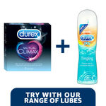 Buy Durex Mutual Climax Condoms - 3 Count - 1 pc - Purplle