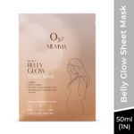 Buy O3+ Belly Glow Hydrating Sheet Mask | Eases Stretch Marks Pregnancy Safe Skincare With Bio Nourish Oil (50 ml) - Purplle