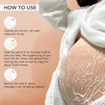 Buy O3+ Belly Glow Hydrating Sheet Mask | Eases Stretch Marks Pregnancy Safe Skincare With Bio Nourish Oil (50 ml) - Purplle