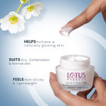 Buy Lotus Herbals Whiteglow Skin Whitening & Brightening Nourishing Night Cream, 60 gm - Purplle