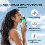 Buy Alps Goodness No Fall Pair with Anti-Hairfall Shampoo (500ml) & Anti-Hairfall Scalp Serum (30 ml) | Hairfall Control | Visible Hair Growth | Gentle Cleansing & Strengthening Duo - Purplle