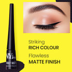 Buy NY Bae Waterproof Duo | The Big Apple Of My Eyes Kohl Kajal - Black (0.30 gm) | Truly Matte Liquid Eyeliner - Bold Black (4.5 ml) | Waterproof & Smudge proof Eyeliner & Kajal | Long Lasting |Eyeliner & Kajal Combo Pack | Essential Eye Makeup Kit - Purplle