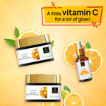 Buy Good Vibes Vitamin C-Ya Dullness Combo- (Good Vibes Glow Light Moisturiser 50 gm*2 + Good Vibes Anti Blemish Glow Toner Vitamin C (120 ml )) Spotless | Brightening| Depigmentation - Purplle