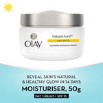 Buy Olay Natural Aura Day Cream |Glowing Radiance cream SPF 15 |50 gm - Purplle
