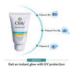 Buy Olay Natural Aura| Instant Glowing Radiance cream with UV Protection| 40 gm - Purplle