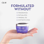 Buy Olay Retinol24 Max Night Cream, Visibly Reduces Fine Lines in 7 Nights, No Redness, Fragrance Free (50 gm) - Purplle