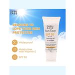 Buy Dermease Sun Ease Spf 50+ Suncreen Gel 60 gm - Purplle