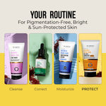 Buy Dr. Sheth's Kesar & Kojic Acid Oil-Free Sunscreen SPF 50+ Pa++++ |In-Vivo Tested | For Pigmentation-Free Skin | Lightweight & Non Greasy | For UVA/UVB & Blue Light & IR Protection | No White Cast | For Oily Skin | For Men & Women | 50 gm - Purplle