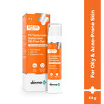 Buy The Derma Co. 1% Hyaluronic Sunscreen Oil-Free Gel | Lightweight Sunscreen for Oily & Acne-Prone Skin | SPF 50 & PA++++ Protection | Safe & Effective | - 50 gm - Purplle