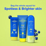 Buy Aqualogica Bright+ Smoothie Face Wash | Brightening Face Wash for Glowing Skin | Deep Cleansing & Gentle Exfoliation | With Blueberry, Kojic Acid, AHAs & BHAs | For All Skin Types | For Men & Women | 100 ml - Purplle