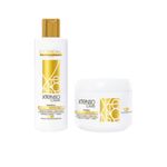 Buy L'Oreal Professionnel X-Tenso Care Sulfate free Shampoo 250 ml & Mask 250 gm For Frizzy Hair With Keratin Combo of 2 - Purplle