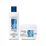 Buy L'Oreal Professionnel Xtenso Care Duo (Xtenso Care Shampoo-250 ml + Xtenso Care Masque-196 gms) Combo of 2 - Purplle
