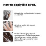 Buy L'Oreal Professionnel Xtenso Care Duo (Xtenso Care Shampoo-250 ml + Xtenso Care Masque-196 gms) Combo of 2 - Purplle