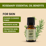Buy Alps Goodness Rosemary Hair Growth Pro Kit (Pack of 3) | Rosemary & Curry Leaf Powder (50 gm), Rosemary Water (100 ml) & Rosemary Essential Oil (10 ml) | Thick-Long Hair | Face & Hair Mask - Purplle