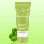 Buy Dot & Key Cica Anti Acne AM PM Routine : Face Wash (100 ml) + Moisturizer (50 gm) + Night Gel (25 ml) Combo of 3 - Purplle