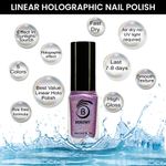 Buy Beromt Linear Holographic - Bnp504 (8 ml) - Purplle