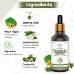 Buy TNW The Natural Wash Salicylic Acid Serum for Reducing Acne & Acne Scars | Serum for Clear Skin | Chemical-Free Face Serum with Neem &A Witch Hazel 30 ml - Purplle