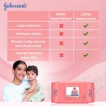 Buy Johnsons Baby Skincare Wipes Twin Pack 72 wipes - Purplle