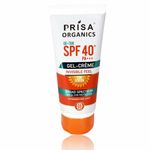 Buy Prisa Organics De-Tan SPF 40 PA+++ Gel Cream Invisible Feel Sun Screen Broad Spectrum UVA & UVB Protection No Paraben , Non-sticky 100 gm - Purplle