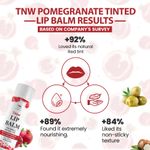 Buy TNW The Natural Wash Pomegranate Tinted Lip Balm for Soft & Moisturized Lips | Lip Balm with Natural Red Tint | Chemical-Free Lip Balm with Pomegranate Oil & Vitamin E 6 gm - Purplle