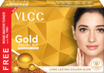 Buy VLCC Gold Facial Kit + FREE Rose Water Toner Worth (300 g + 100 ml) - Purplle