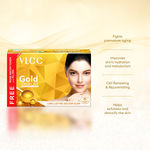 Buy VLCC Gold Facial Kit + FREE Rose Water Toner Worth (300 g + 100 ml) - Purplle