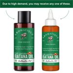 Buy Aromatique Batana Oil - Pure Batana Oil for Hair Growth By Dr Sebi Sourced from Honduras, Batana Oil Cold Pressed, Derived from Palm Nut Oil for Hair & Skin (100 ml) - Purplle