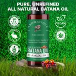 Buy Aromatique Batana Oil - Pure Batana Oil for Hair Growth By Dr Sebi Sourced from Honduras, Batana Oil Cold Pressed, Derived from Palm Nut Oil for Hair & Skin (100 ml) - Purplle