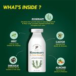 Buy Aromatique Rosemary Shampoo - 300 ml Rosemary Shampoo for Hair Growth Enriched with Onion, Castor Oil & Shikakai Extract - Rosemary Shampoo for Hair Fall & Dandruff Control - Purplle
