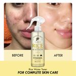 Buy Aromatique Rice Water Toner for Face/Mist Spray/Hydrosol - Hydrating,Nourishing Skin - Brightens, Revitalizes, Softens - For All Types - Daily Use 200 ml - Purplle