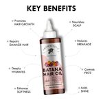 Buy Aromatique Batana Oil Enriched with Rosemary, Argan, Onion, Castor Oil & More - Batana Oil for Hair Growth - Nourishes Hair & Adds Shine - Batana Oil (200 ml) - Purplle
