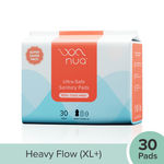 Buy Nua Ultra Thin Sanitary Pads for Women - Heavy XL+ (without disposal covers - 30 pads) - Purplle