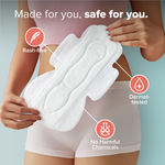 Buy Nua Ultra Thin Sanitary Pads for Women - Heavy XL+ (without disposal covers - 30 pads) - Purplle