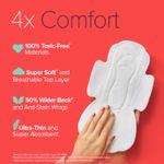 Buy Nua Ultra Thin Sanitary Pads for Women - Heavy XL+ (without disposal covers - 30 pads) - Purplle