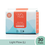 Buy Nua Ultra Thin Sanitary Pads for Women - Regular L (without disposal covers - 30 pads) - Purplle